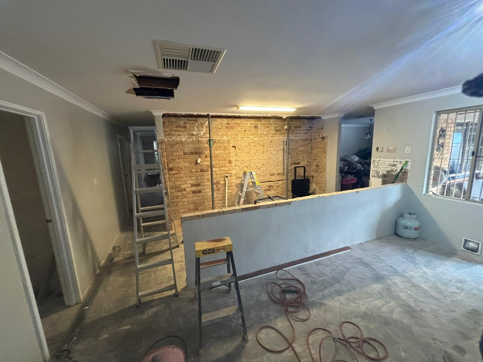 Kitchen Renovation in Progress. Project by Atina Renovations