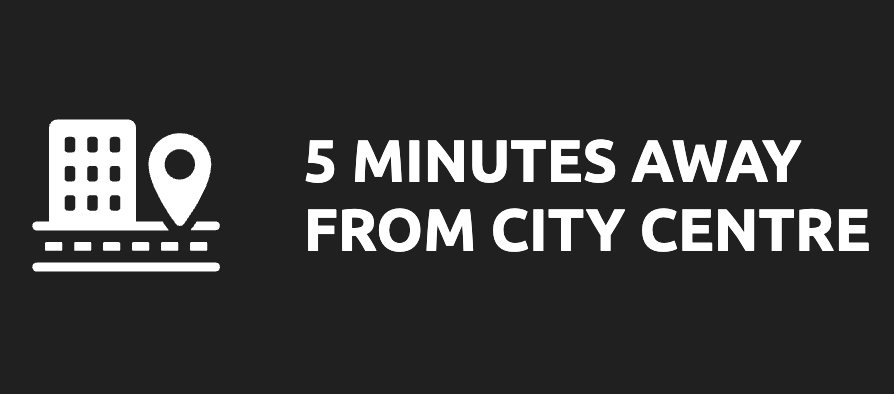 5 minutes away from town cejtre