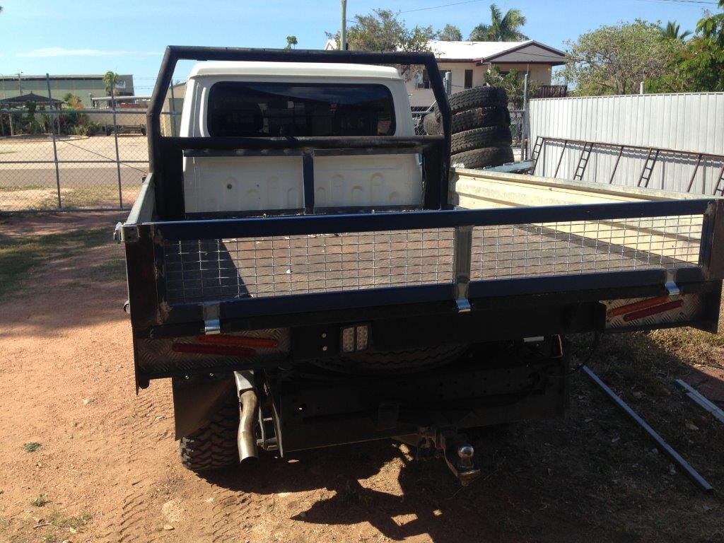 Back Truck — Welding & Trailer Repair Services in Bohle, QLD