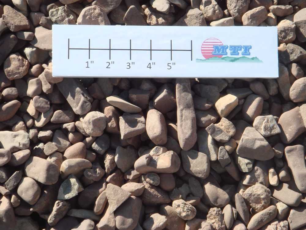 1 inch - 2 inch red river rock