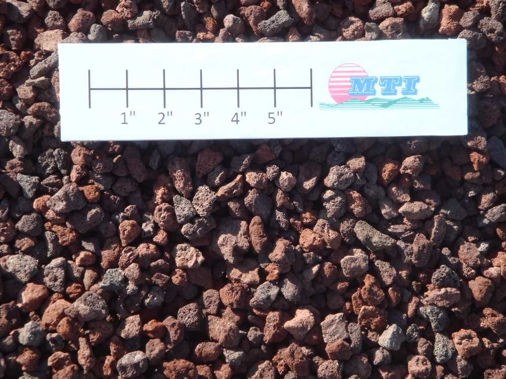 3/4 Red Lava Rock
