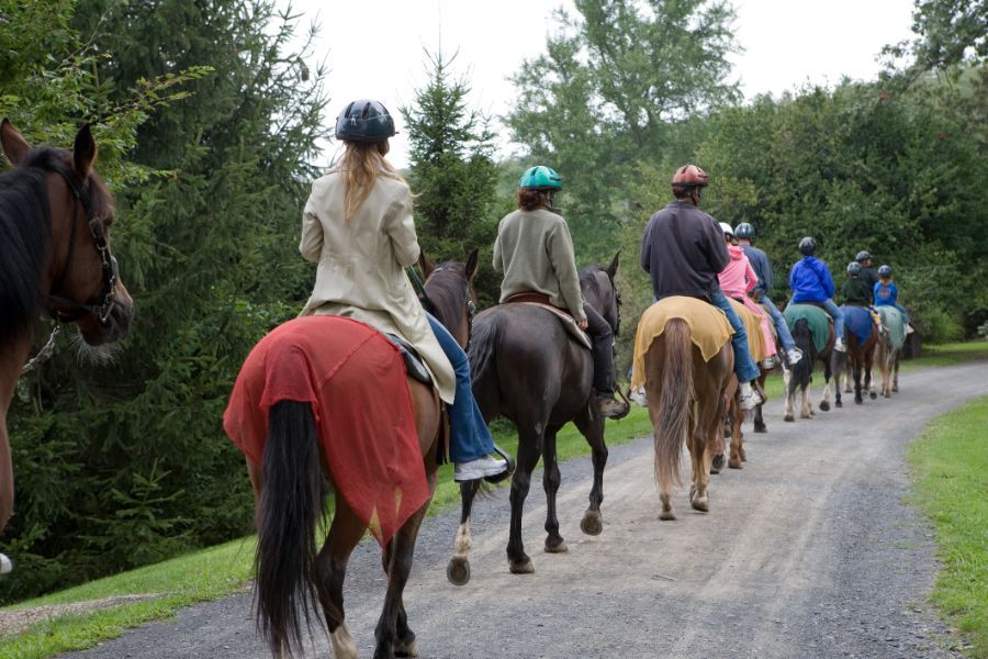 escursione a cavallo