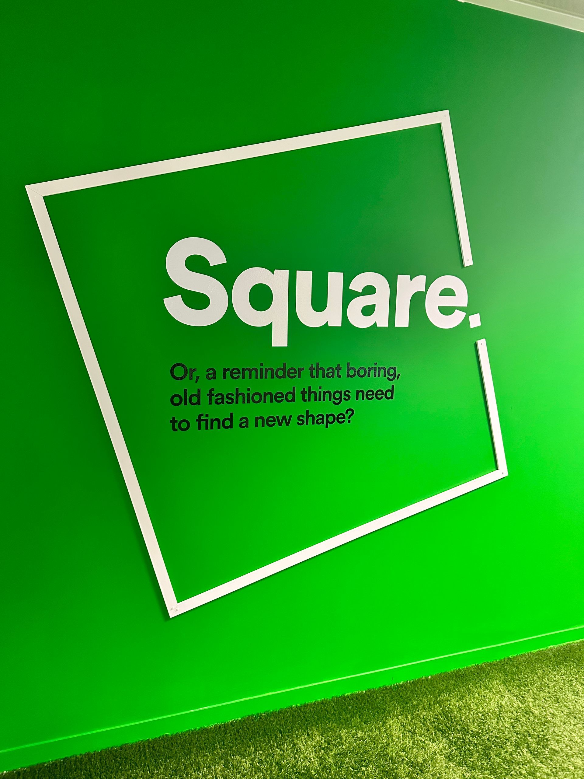 Ovo Energy brand refresh, internal and external signage