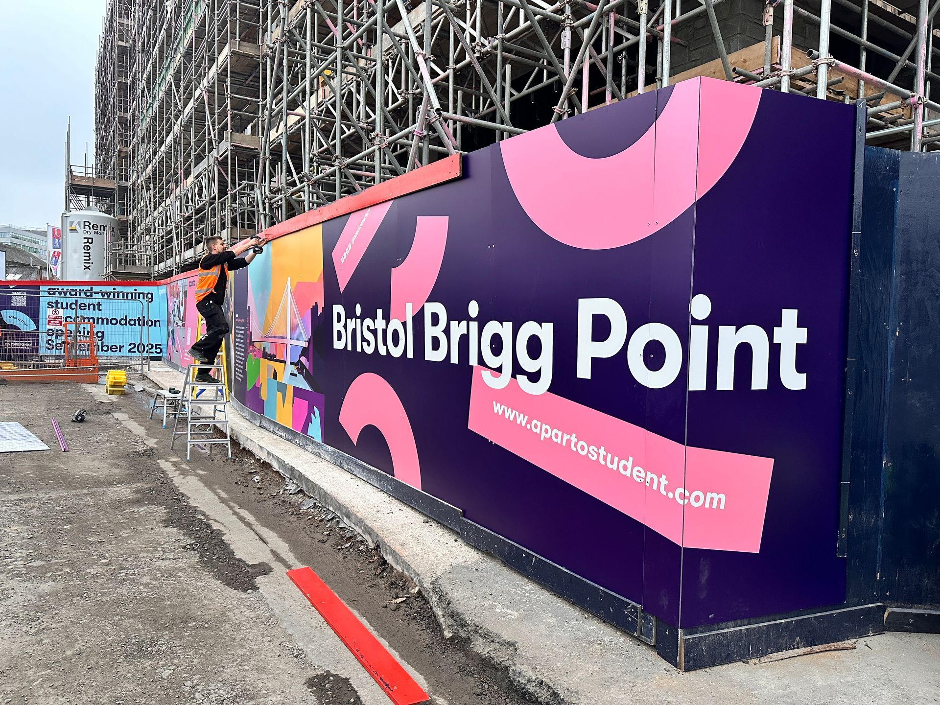 Exterior Signage Solutions for Shield Services Group in Bristol
