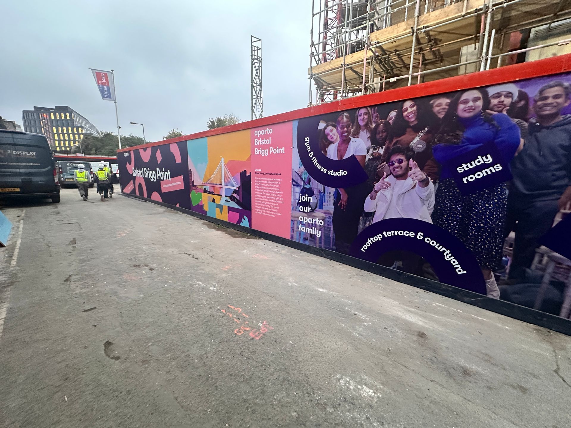 Branded Hoarding Panels in Bristol