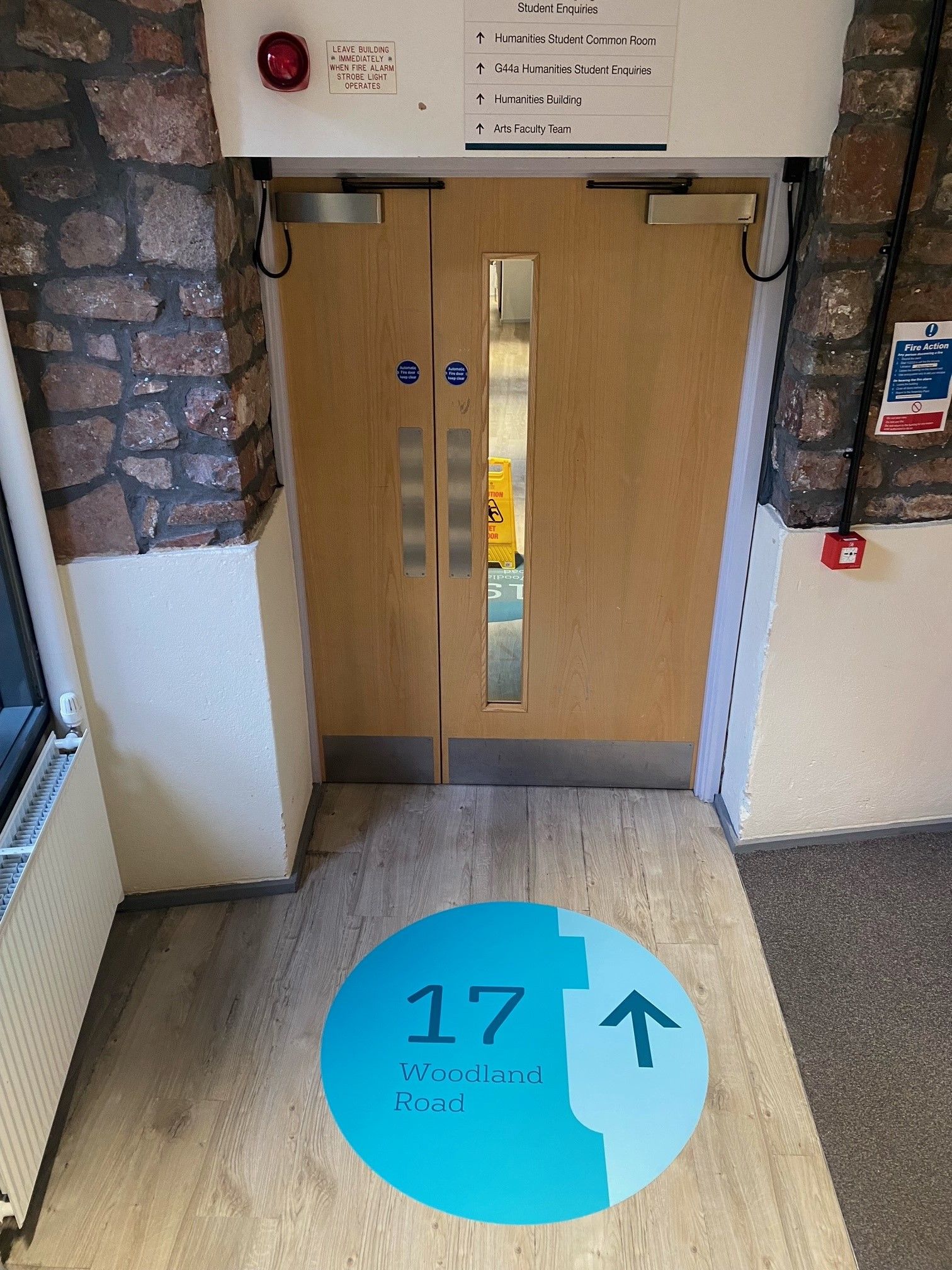 A blue circle with the number 17 on it