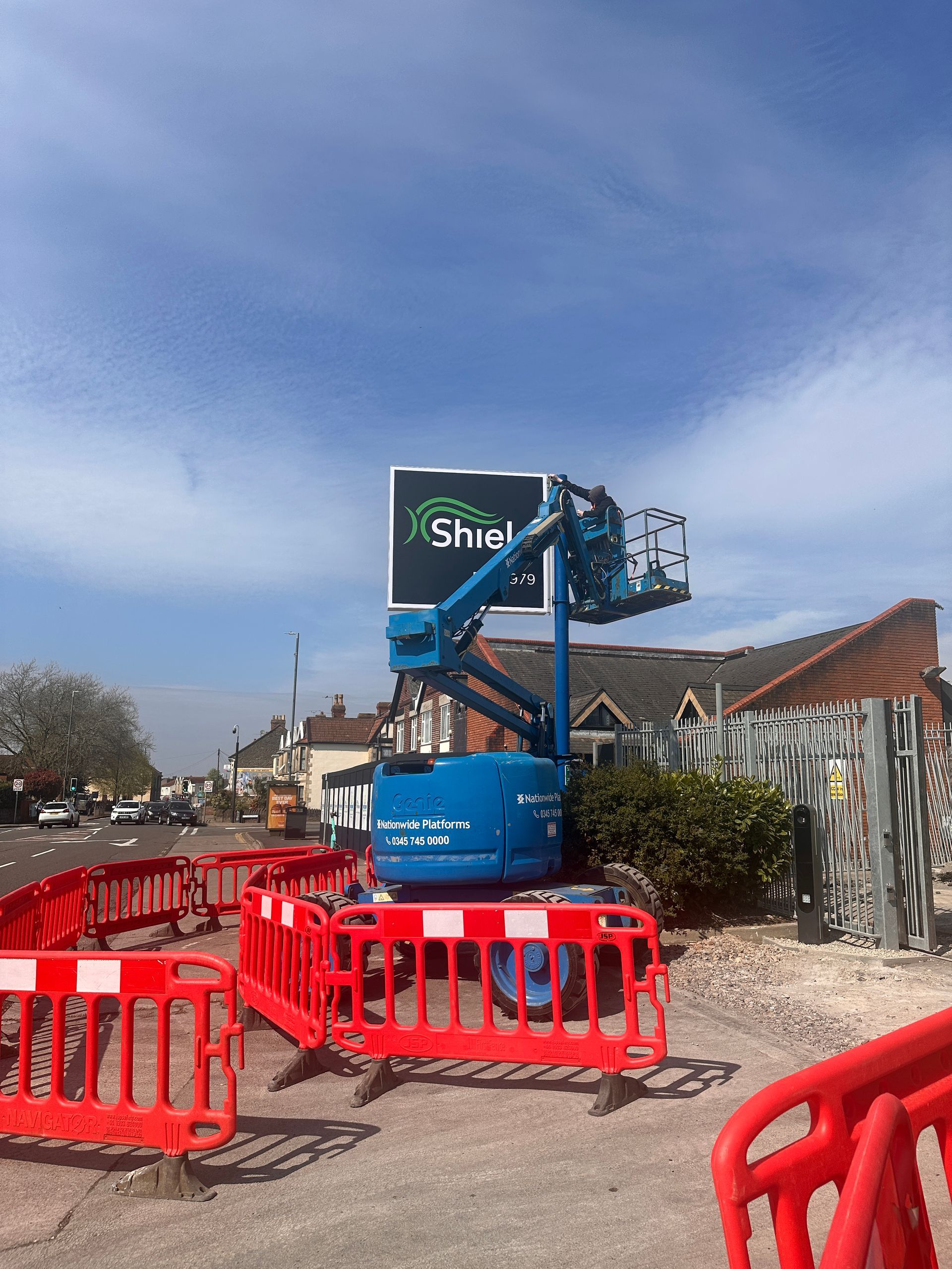 Exterior Signage Solutions for Shield Services Group in Bristol