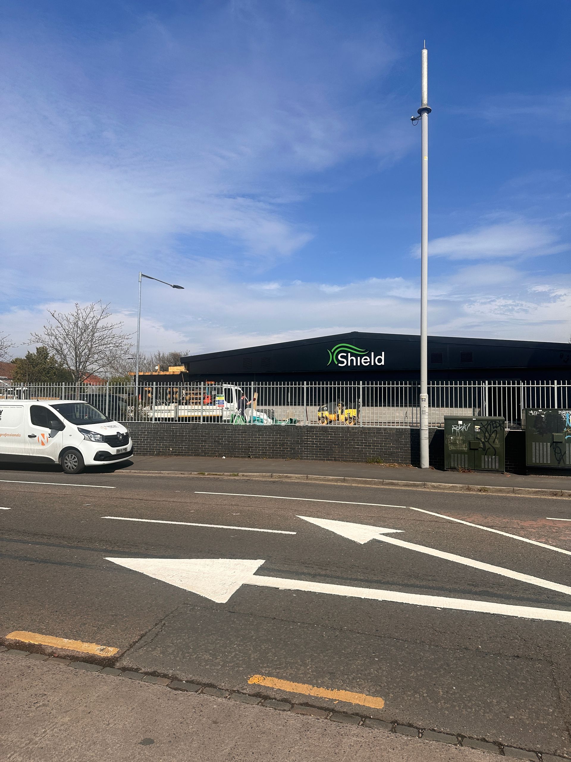 Exterior Signage Solutions for Shield Services Group in Bristol