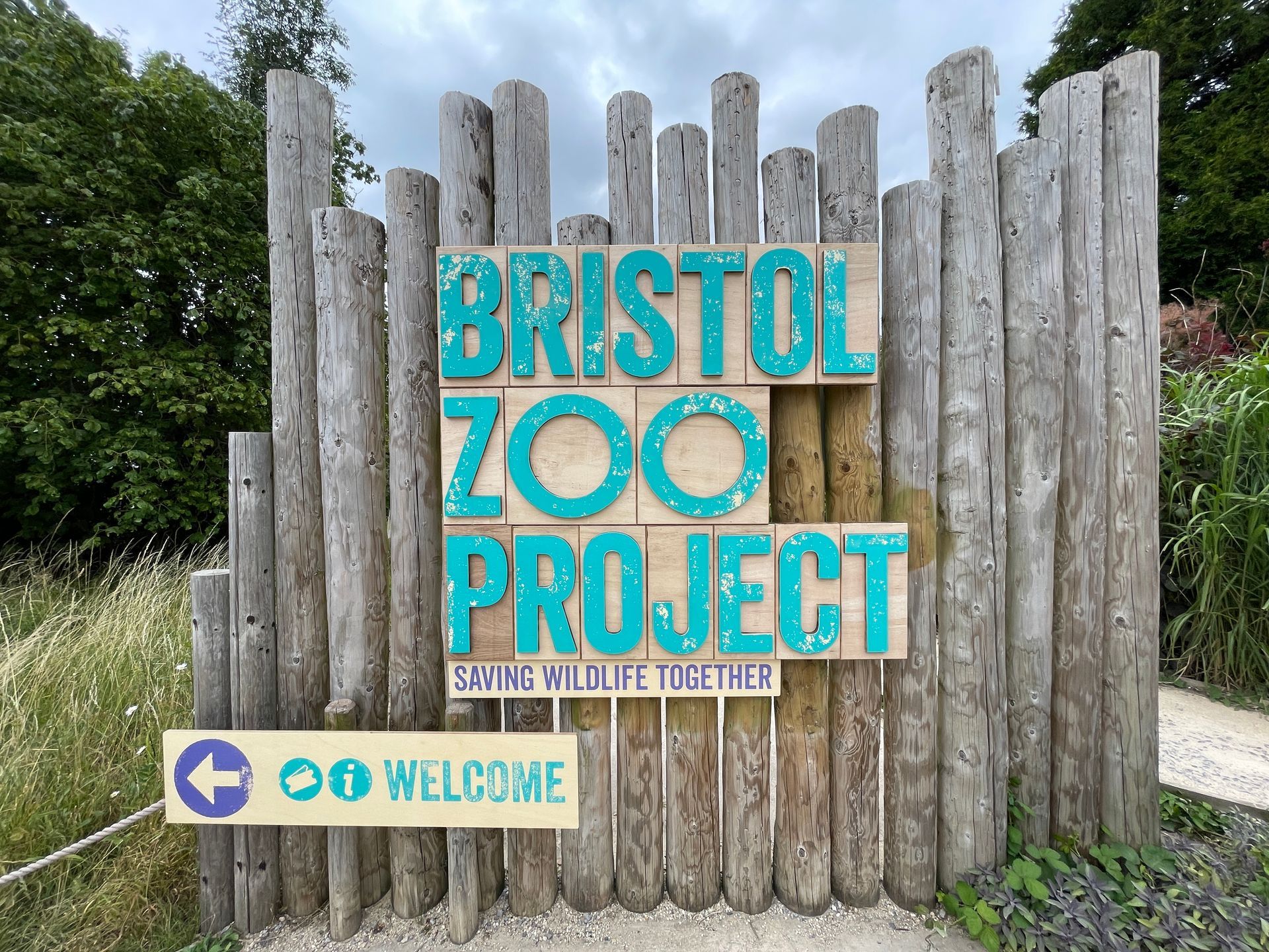 Bristol Zoo Project - External Signage Rebrand In Bristol Zoo Project