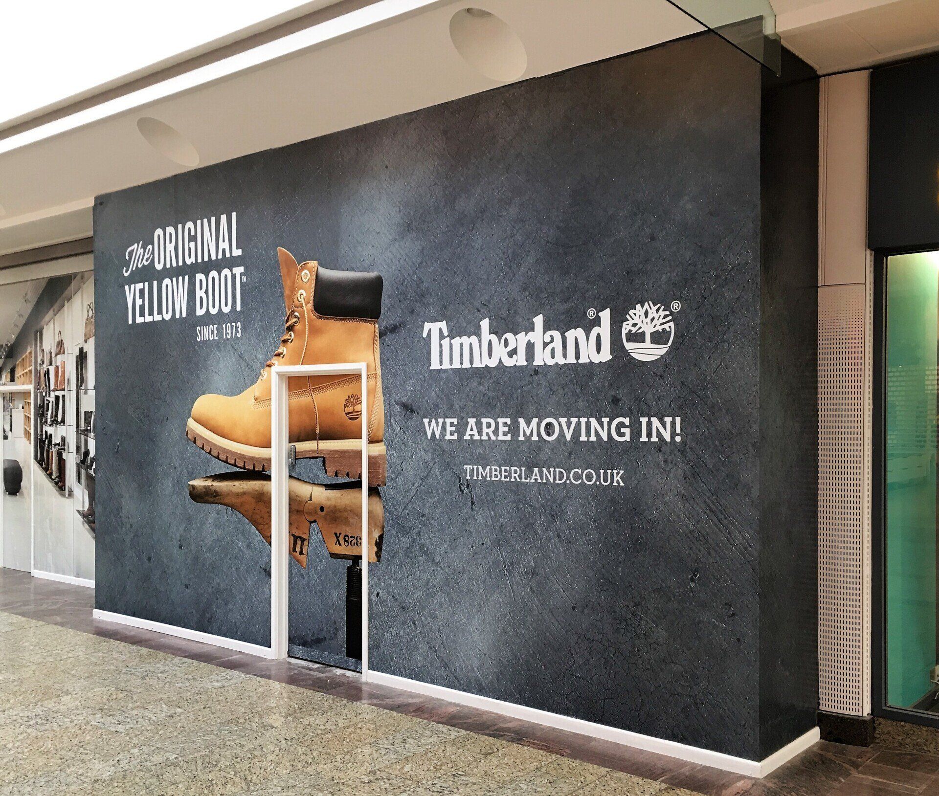 A timberland store is moving into a new location