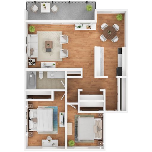 lincoln at south hill floorplan 2