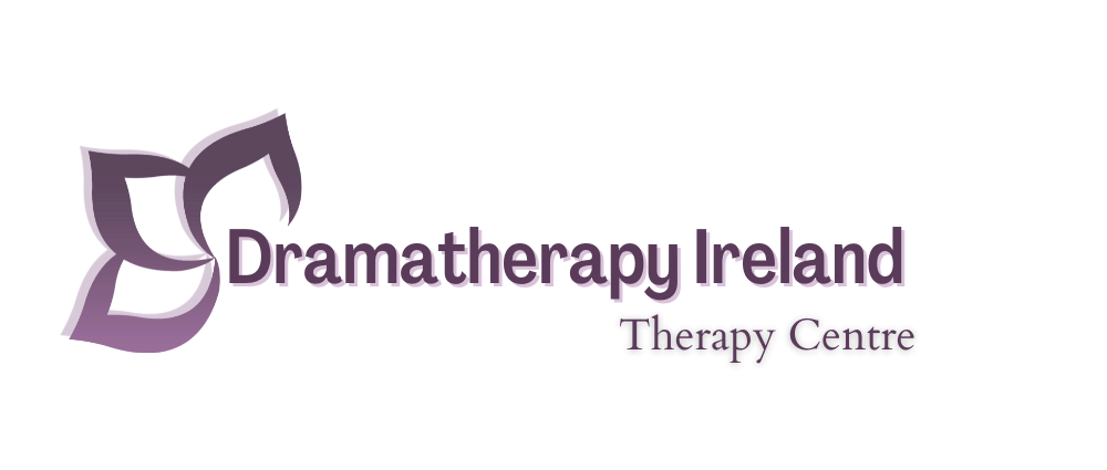 The logo for dramatherapy ireland therapy centre. Dramatherapy Ireland