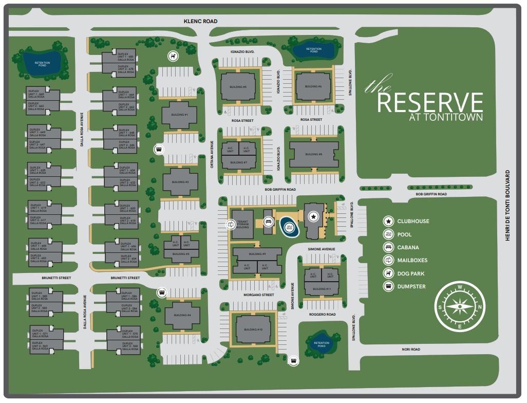 Our Availability The Reserve at Tontitown