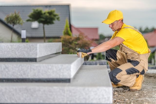 concrete stairs