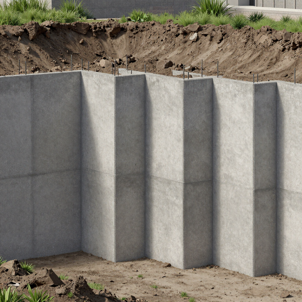 concrete retaining walls in maryland