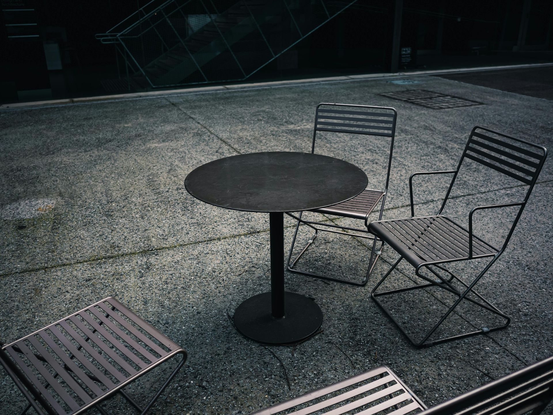 Concrete patio