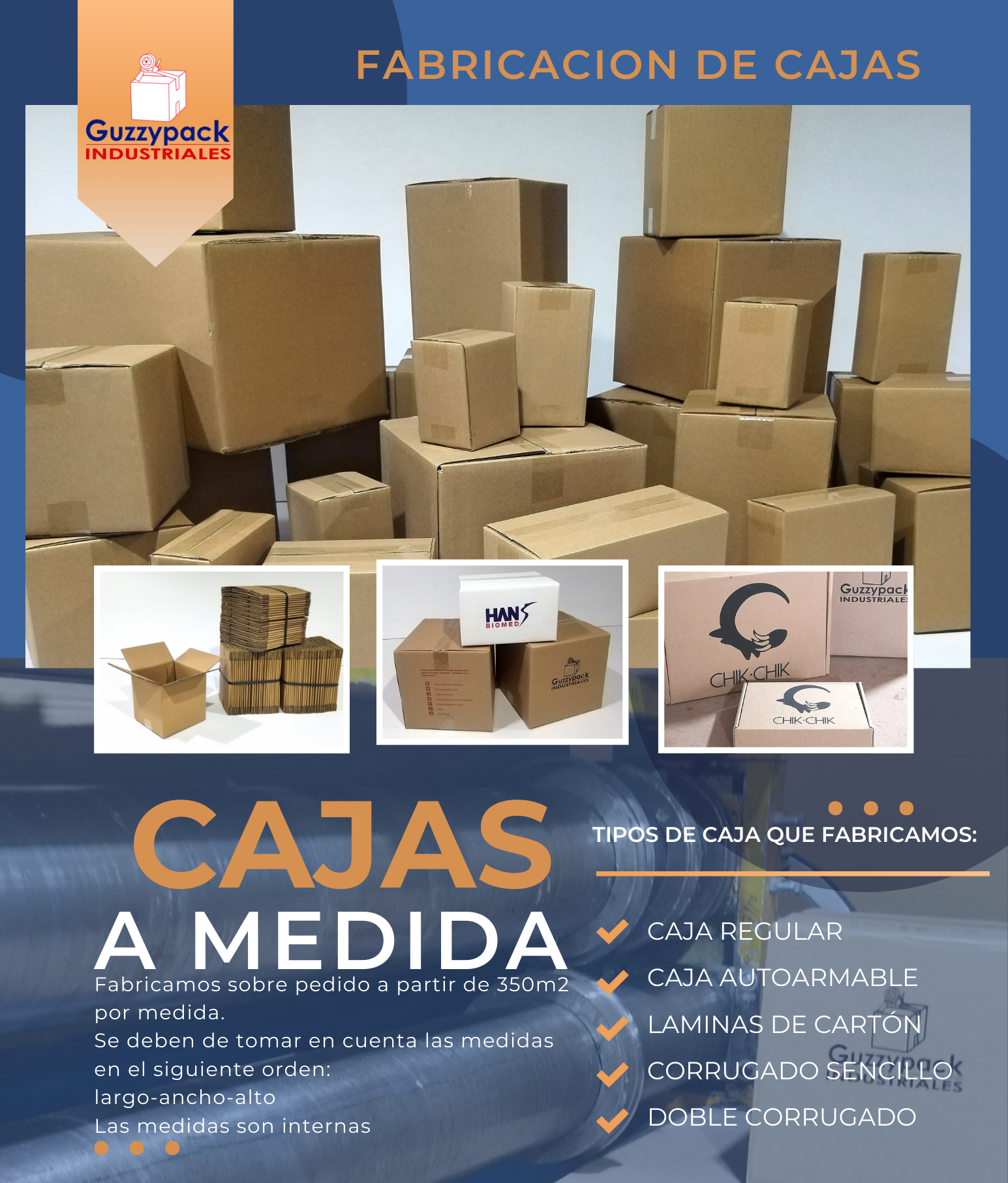 Una persona está usando un dispensador de cinta para pegar una caja.