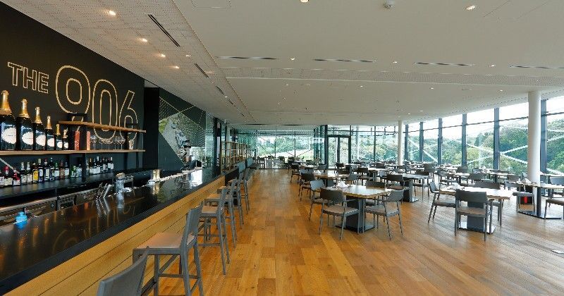 Floor Staff in Cafeteria at Porche Experience Center