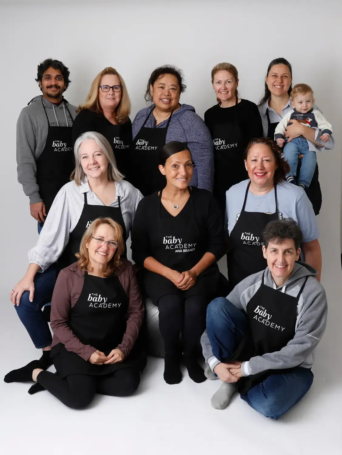 Baby Academy with Ana Brandt Graduation Photo Jan 2024