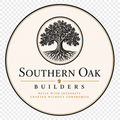 Southern Oak Renovations logo: a black and white, circular design featuring an oak tree at the center, surrounded by text.