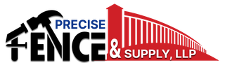 The logo for Precise Fence and Supply LLP