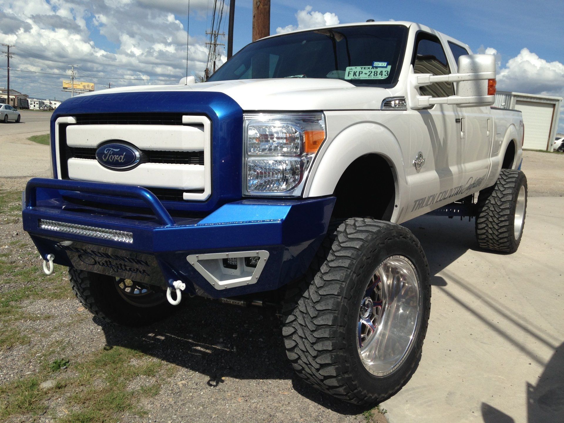 Ford Truck  with Grille Guards