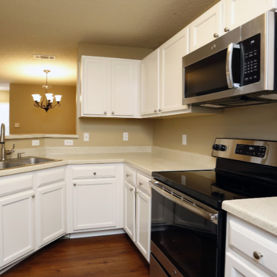 Photo of a happy resident