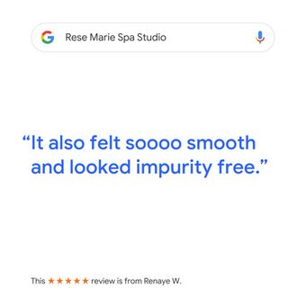 Google Review on Quality - Arlington, TX - Rese Marie Spa Studio