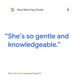 Google Review on Knowledge - Arlington, TX - Rese Marie Spa Studio