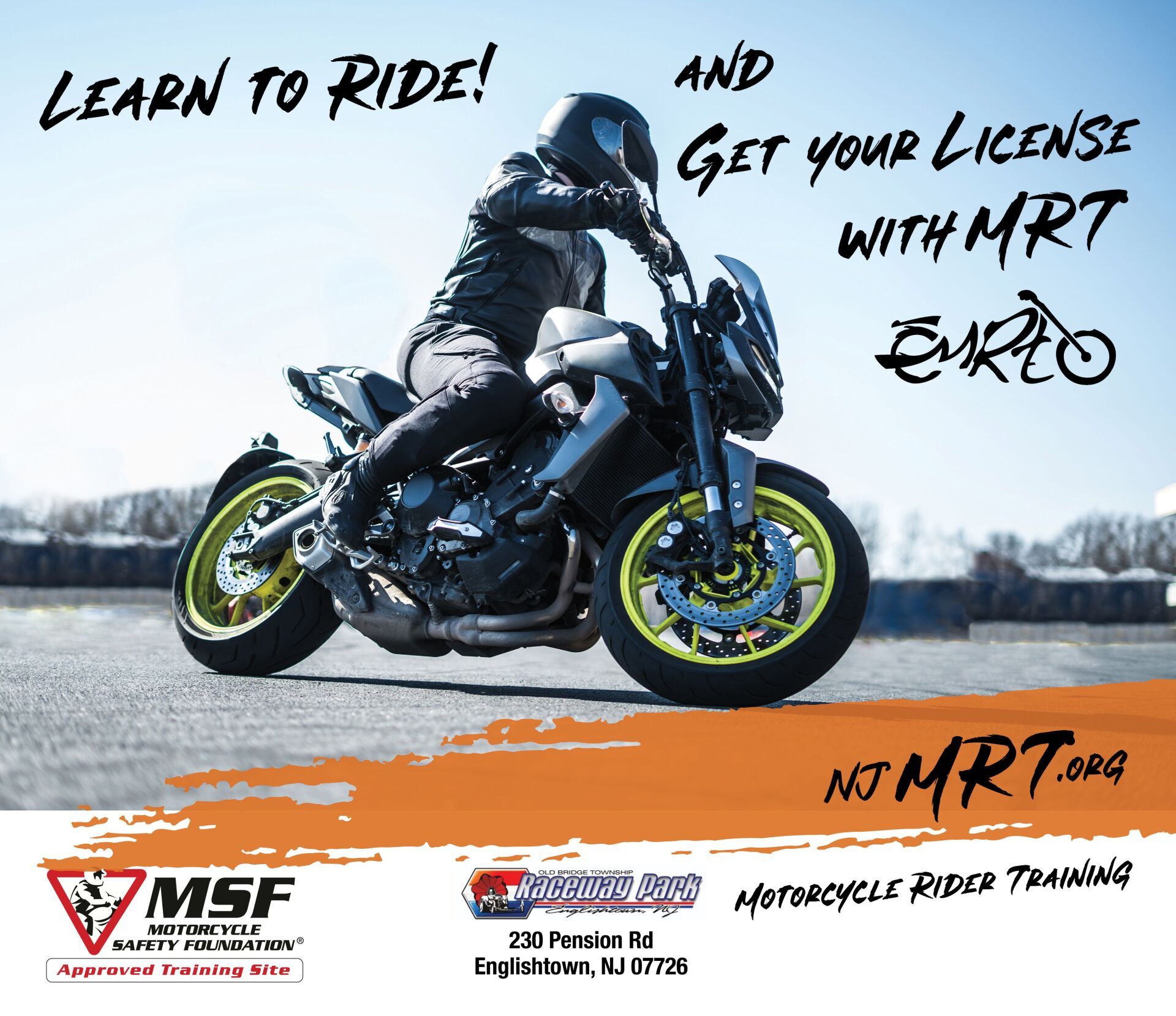 Rider — Englishtown, NJ — Motorcycle Rider Training