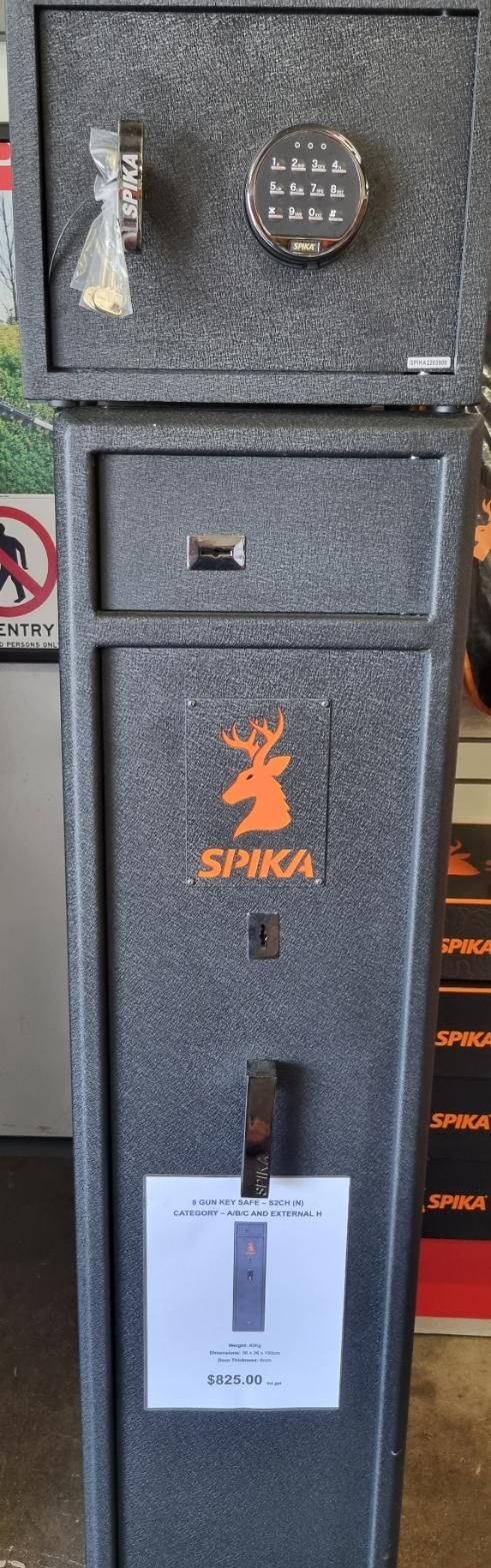 A Safe With a Deer on It is Sitting on Top of a Table — Urunga Chainsaw and Mower in Urunga, NSW