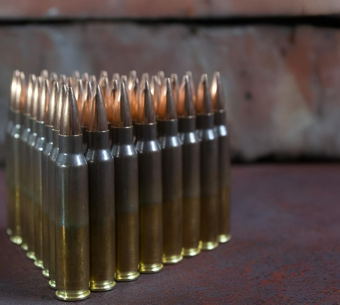 A Bunch of Bullets Are Lined Up in a Row on a Table — Urunga Chainsaw and Mower in Urunga, NSW