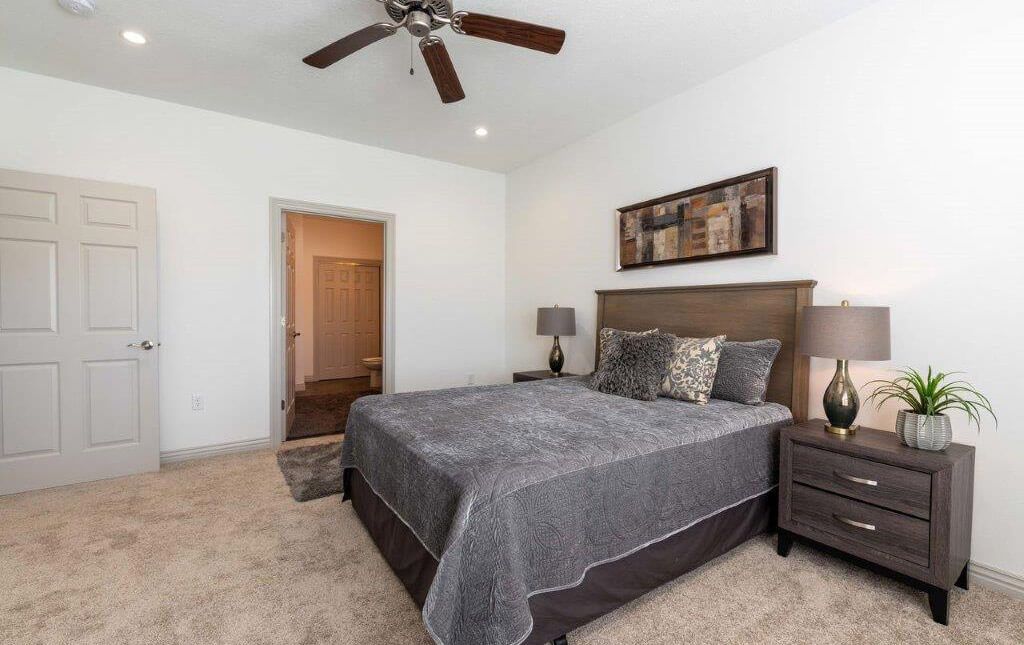 The Villages at James River bedroom