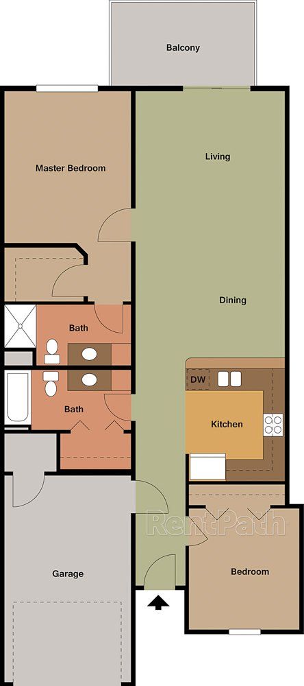 Floor Plan 2  | Ingram Mill Villas