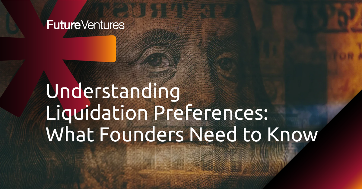 Close-up of a $100 bill, with Benjamin Franklin's face, overlaid with blurred color stripes.