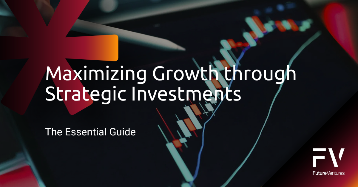 Person uses a stylus to analyze a stock chart on a tablet. Blue and red lines show fluctuating market trends.