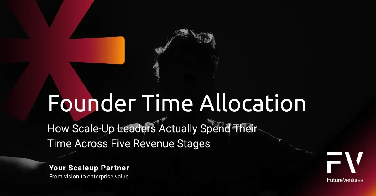 A dark, gradient title slide for