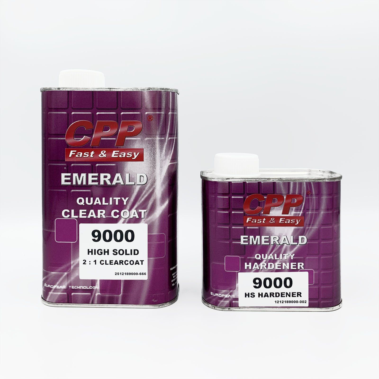 clear coat & hardener