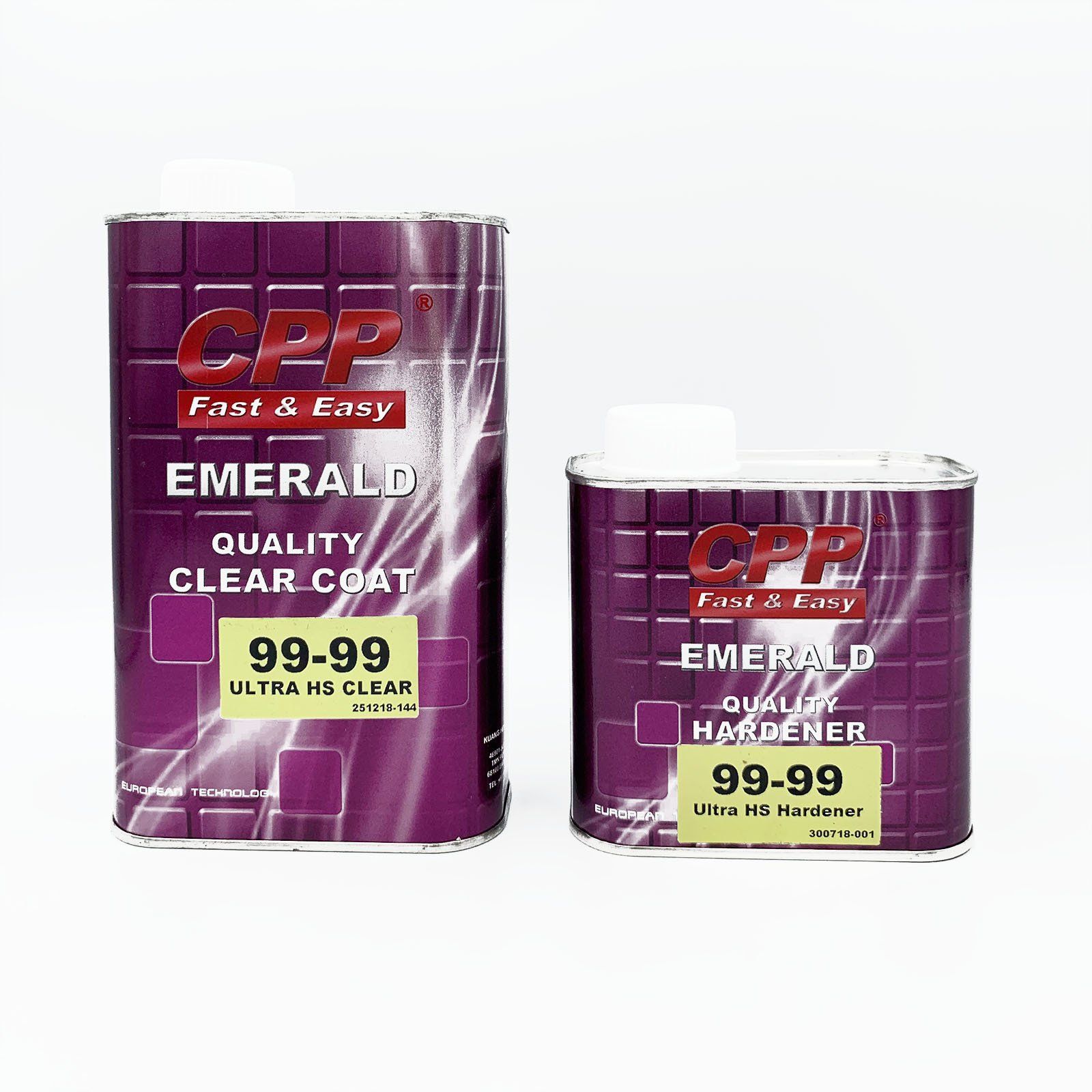clear coat & hardener