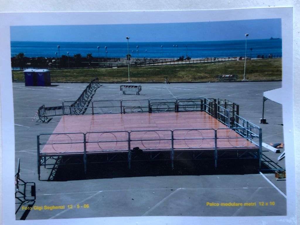 palco per evento all'esterno