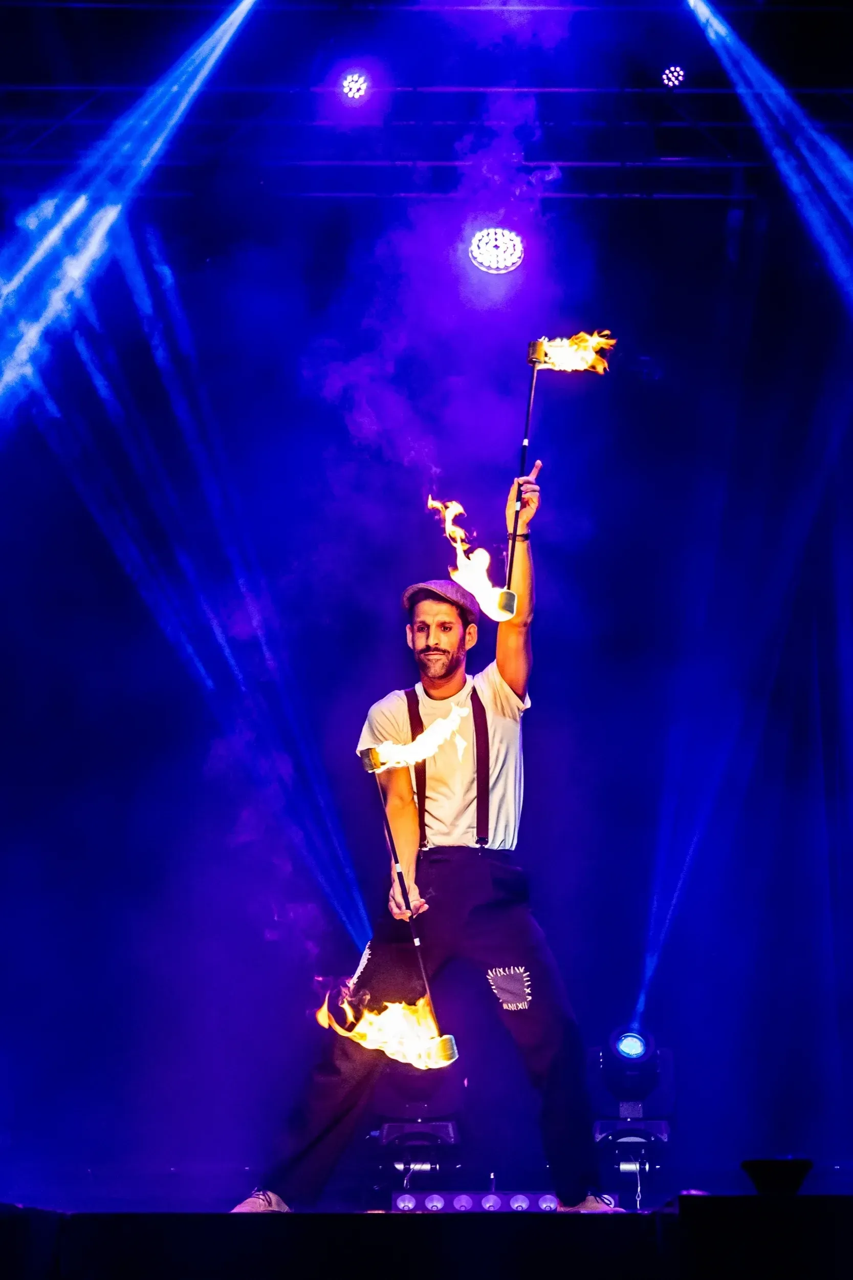 Espetáculo de fogo Espalha Brasas
A foto foi tirada na Casa das virtudes em Faro.
Polytricks Productions