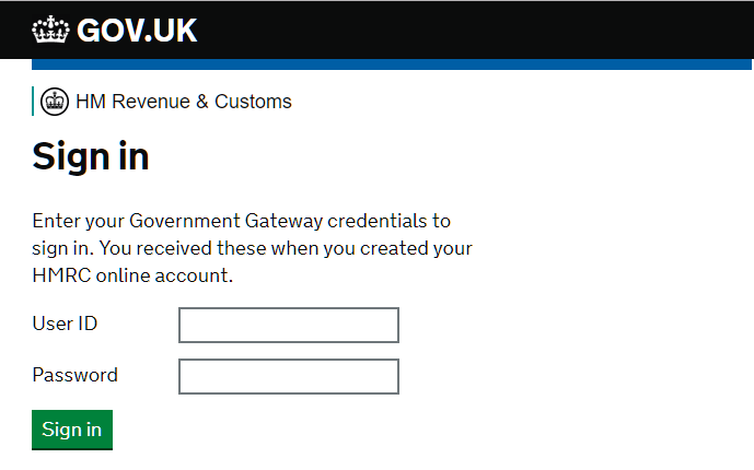 How to recover your HMRC login User ID