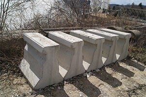 Jersey Barriers — Marion Center, PA — Marion Center Supply Inc