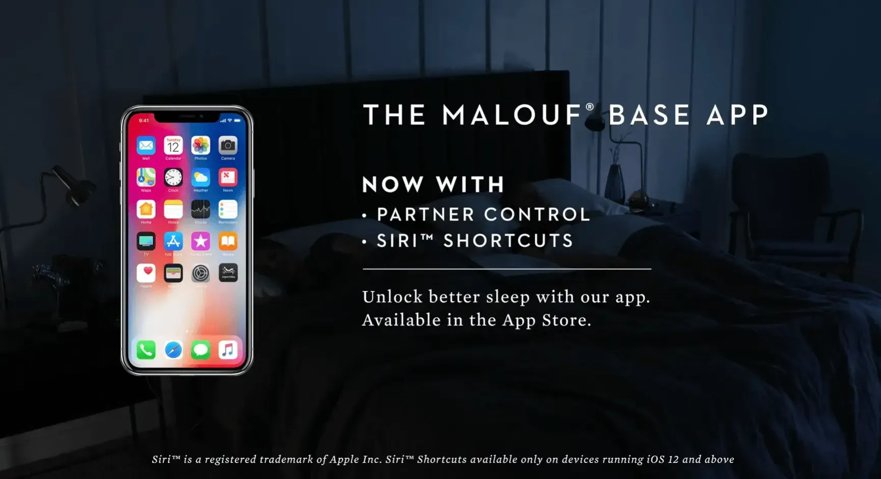 The Malouf base app is on the app store