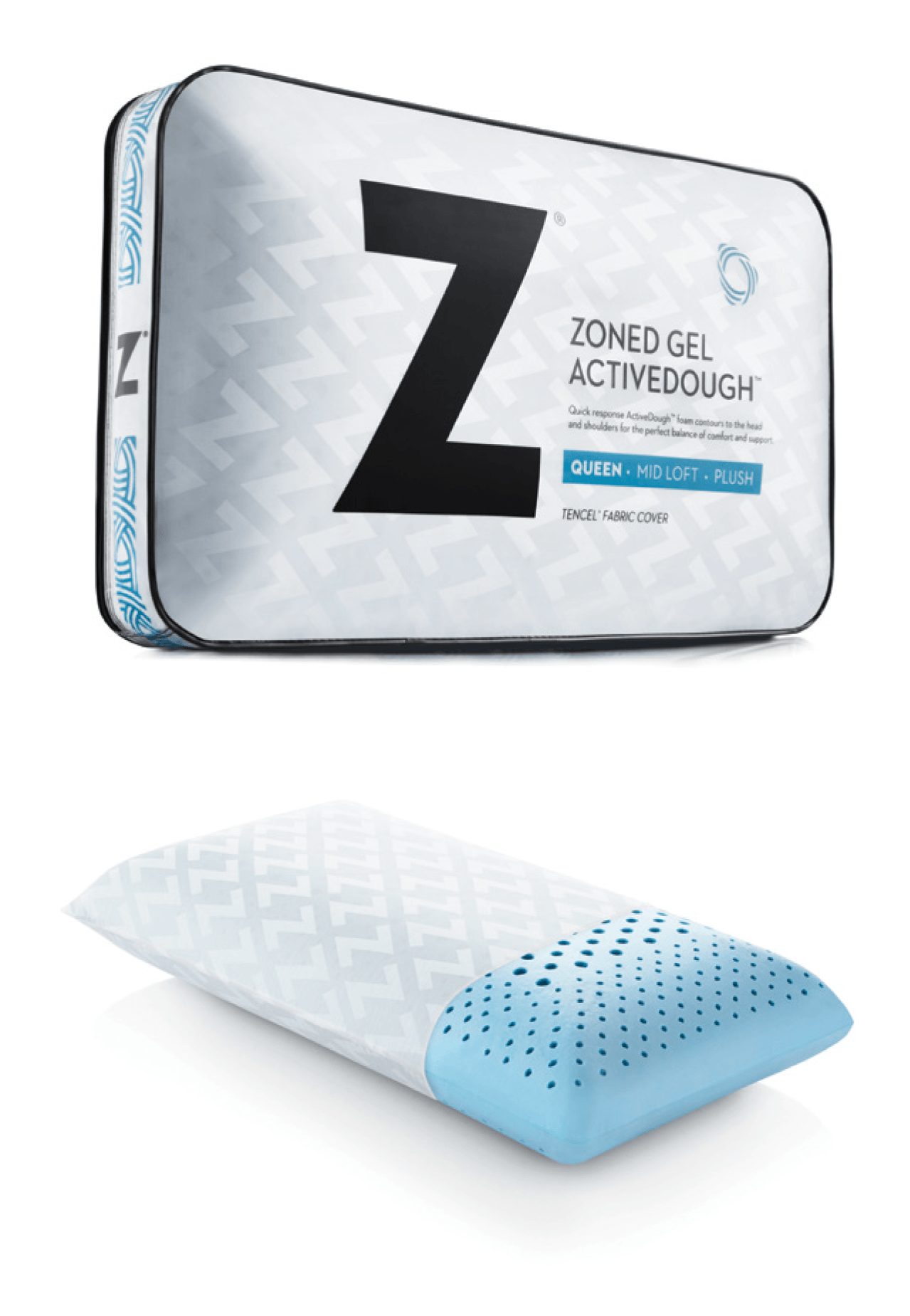 Zoned Gel Activedough Pillow
