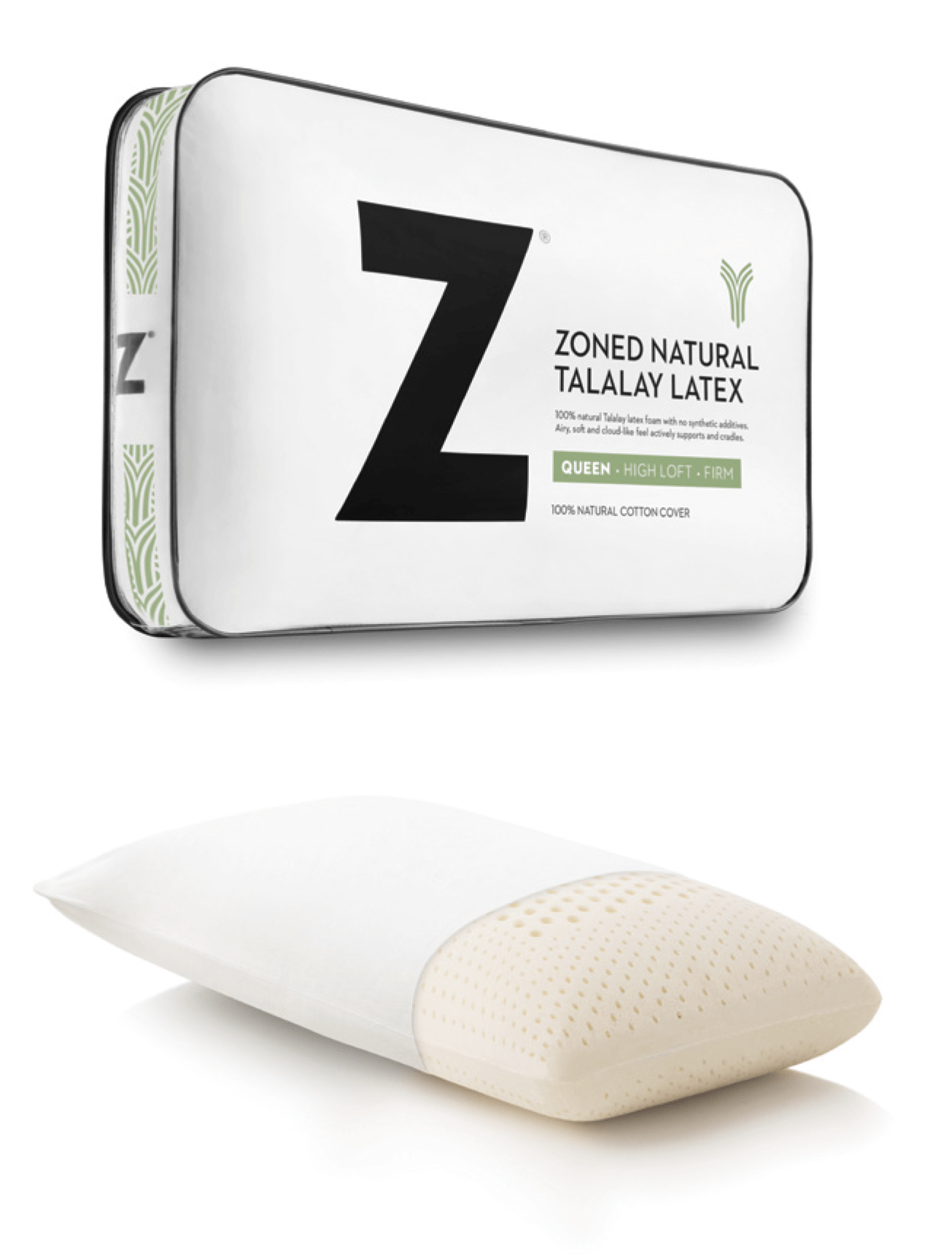 Zoned Talalat Latex Pillow