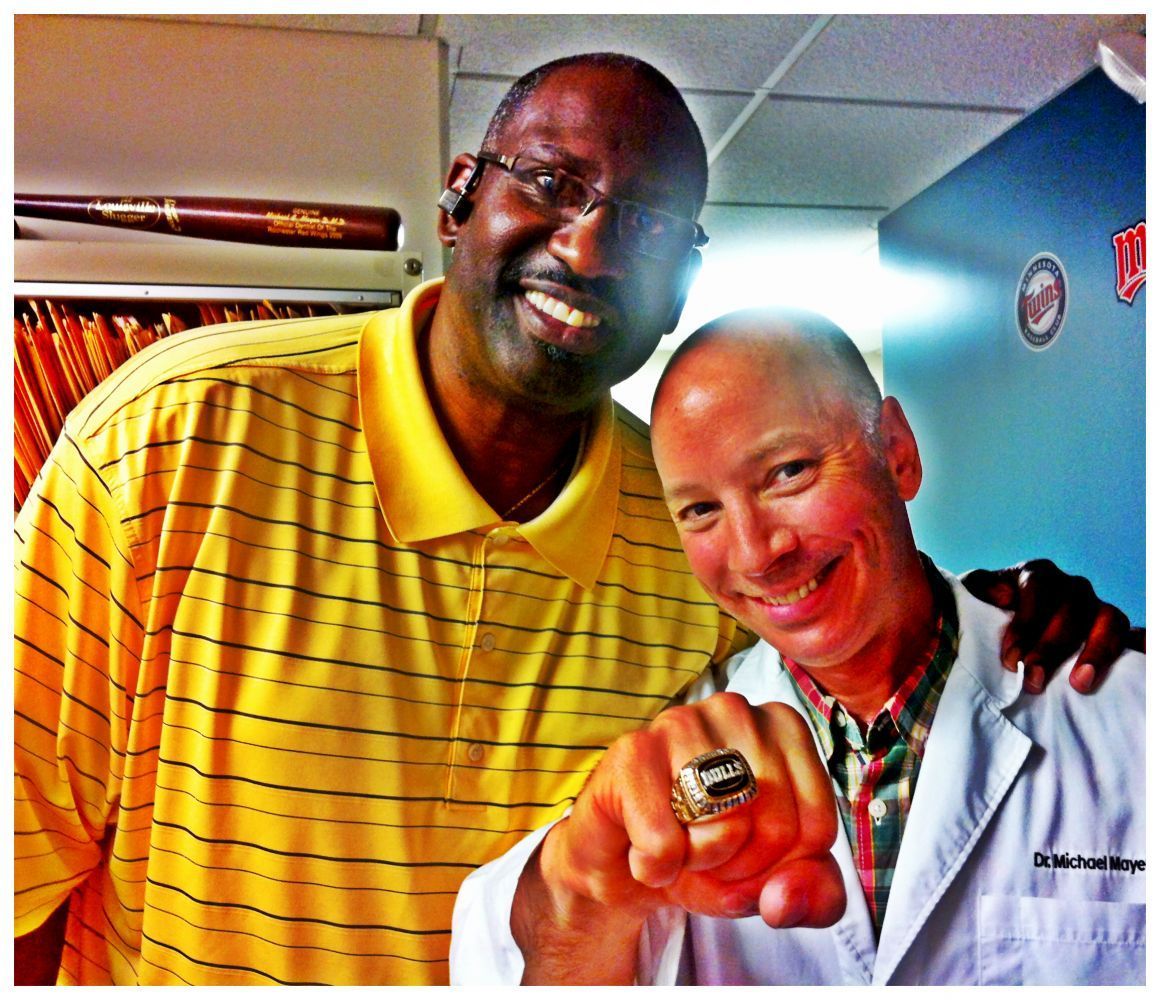 Black Man With Yellow Shirt And A Doctor | Fairport, NY | Michael S. Mayer, DMD