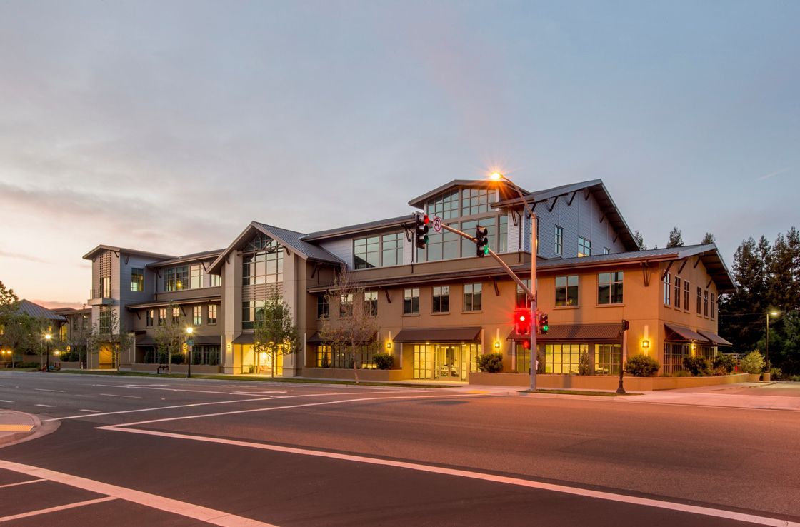 business at an intersection, commercial junk removal services