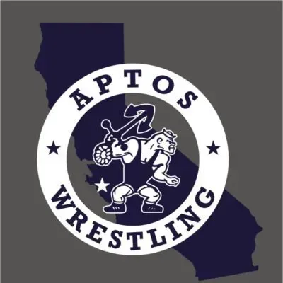 Aptos Wrestling Print — Soquel, CA — Sport About Graphics