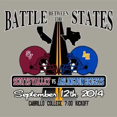 Battle Between The Sates Print — Soquel, CA — Sport About Graphics